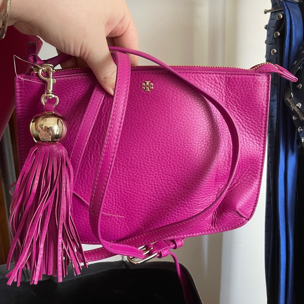 Tory Burch Pink Clutch Purse